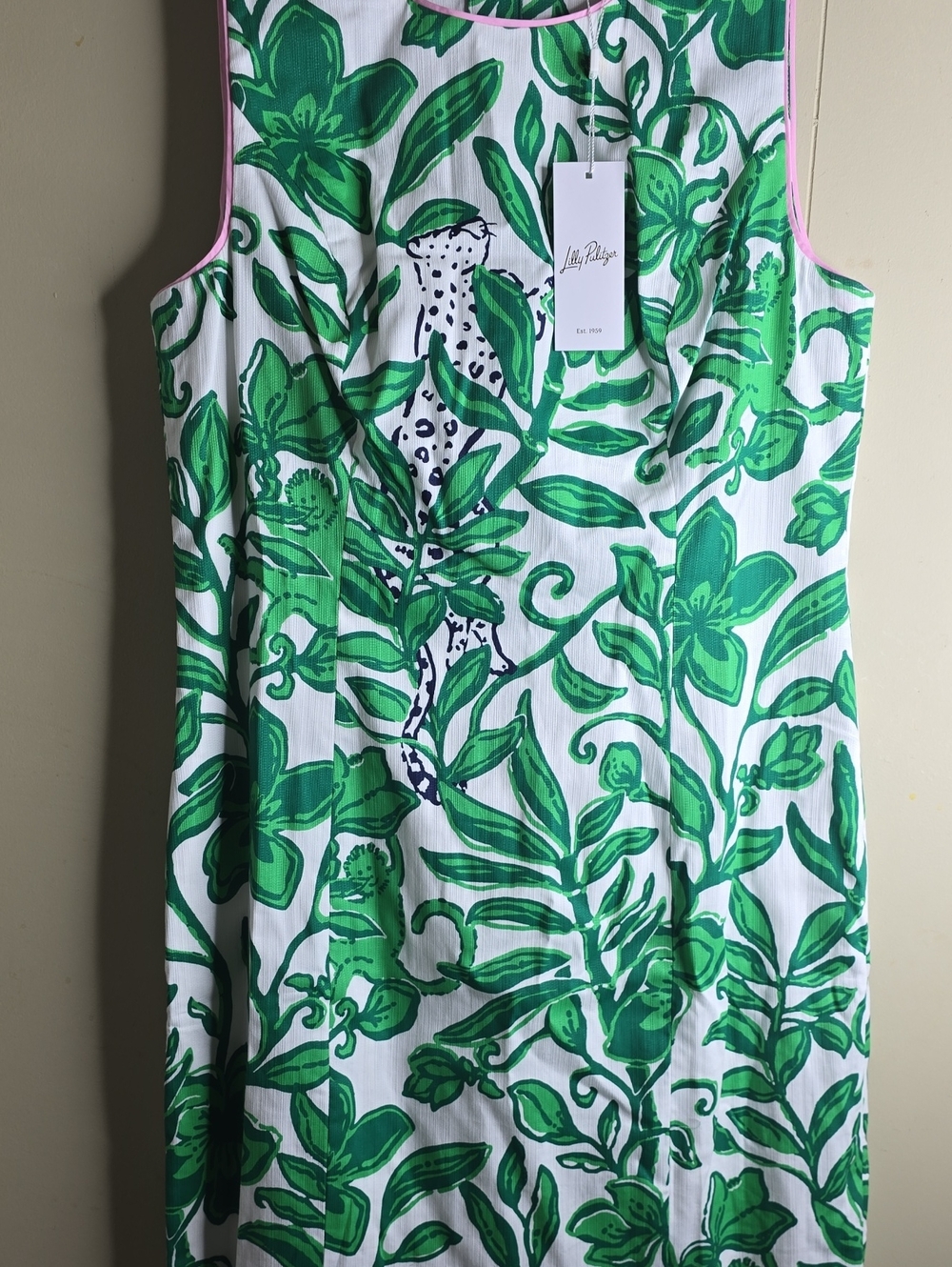 Lilly Pultizer Mila Stretch Shift Dress Size 10 - Picture 4 of 10